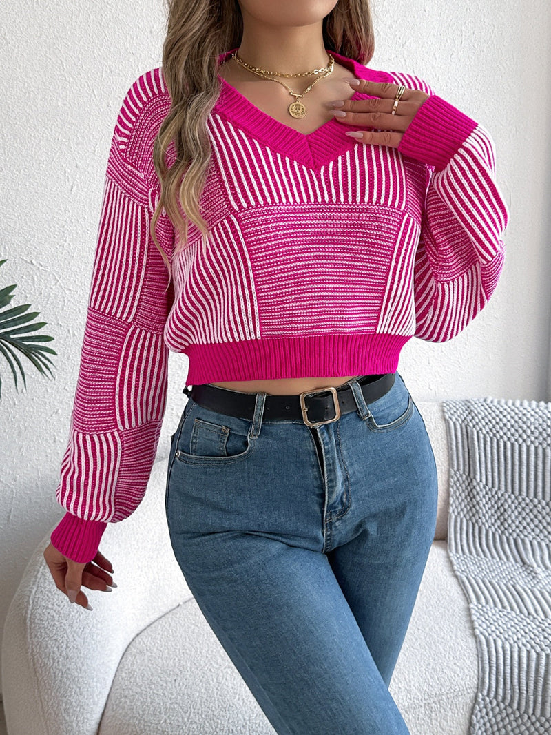 Vintage Inspired Sweater with a Contemporary Edge