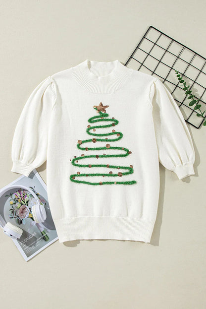 A Vintage Style Sweater with Delicate Timeless Details