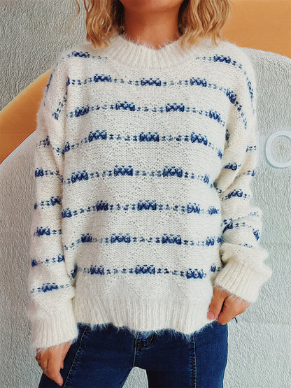 A Vintage Style Sweater with Delicate Timeless Details