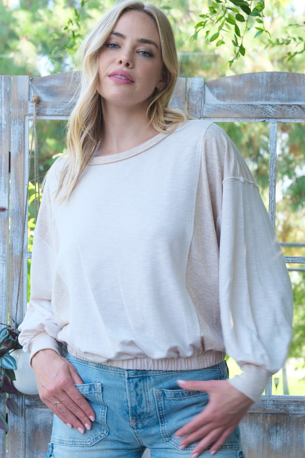 Vintage Inspired Top with a Contemporary Edge