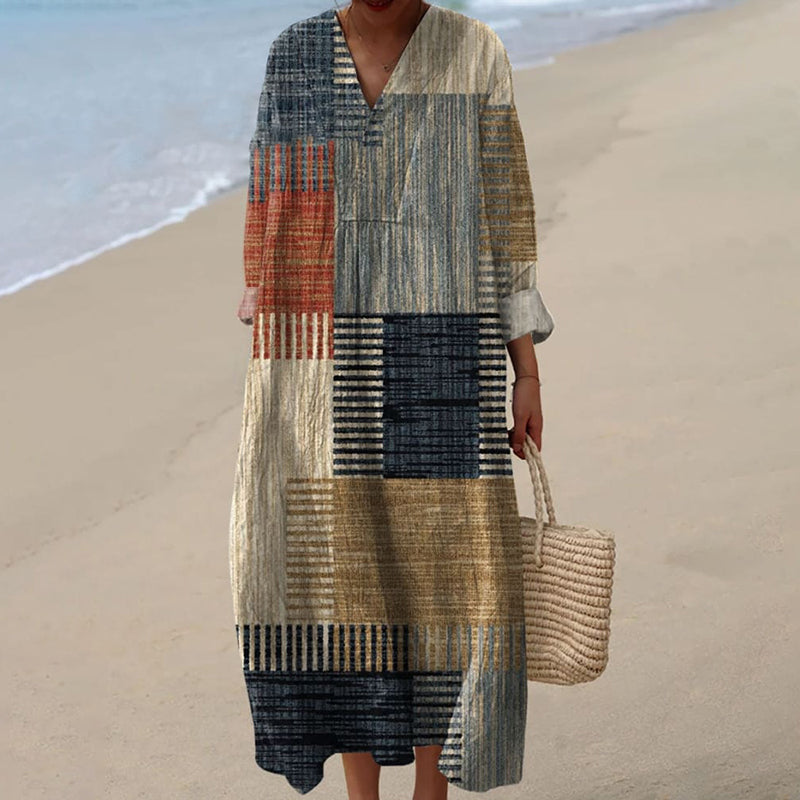 Sulokkaasti suunniteltu Mekko