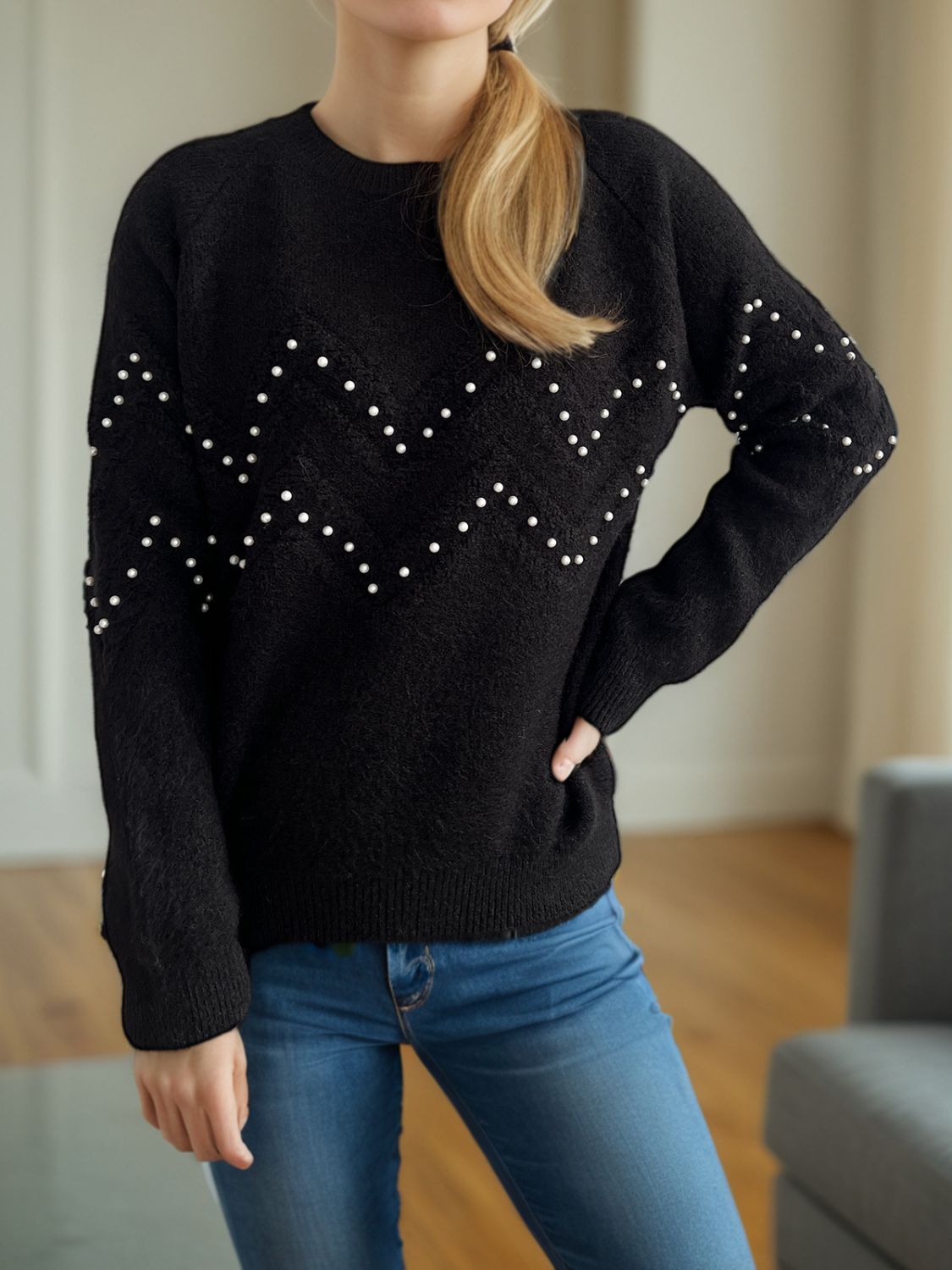 Sophisticated Sweater with a Clean Classic Look
