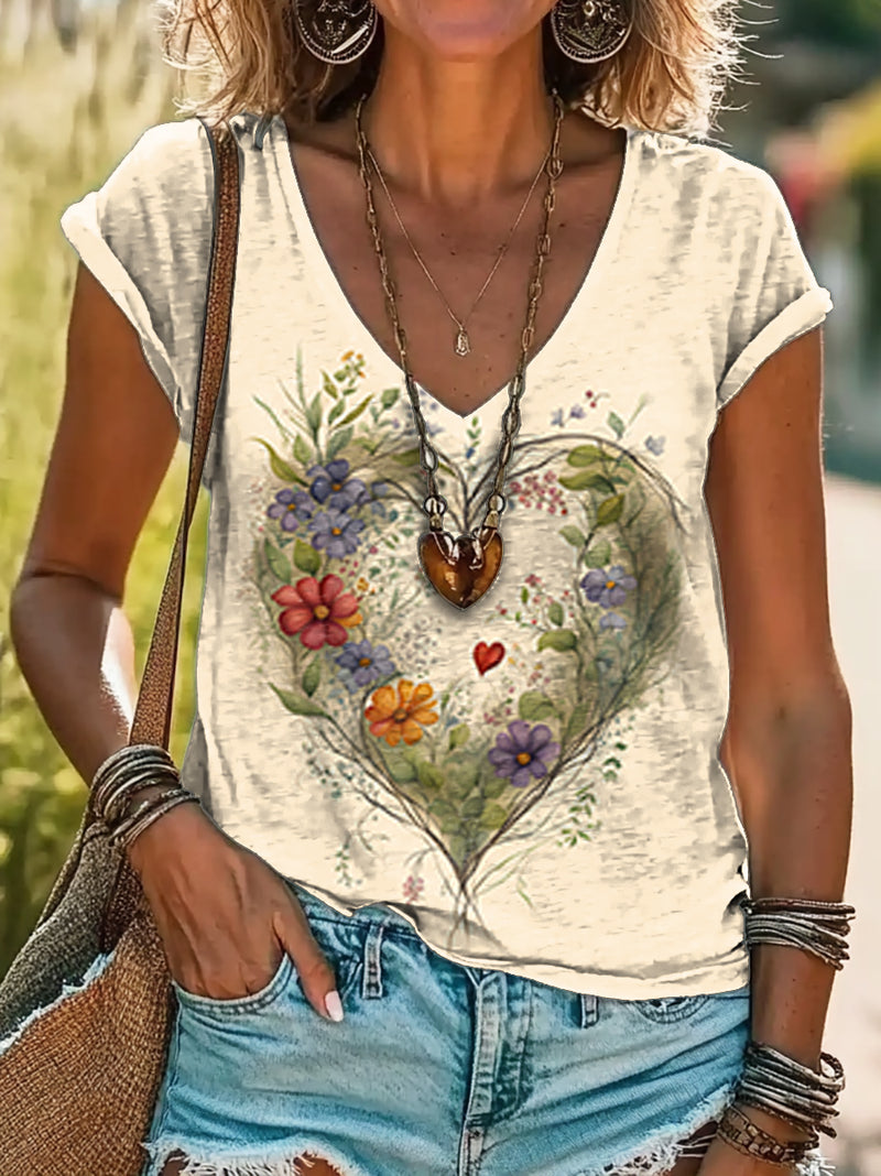 Kauniisti valmistettu T-Paita