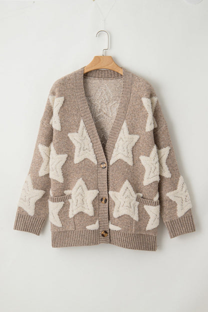 Well Tailored Cardigan with a Graceful Silhouette