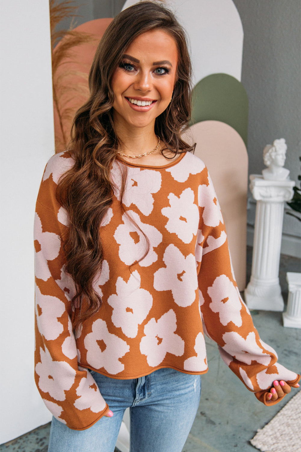 Gracefully Styled Sweater for Any Occasion