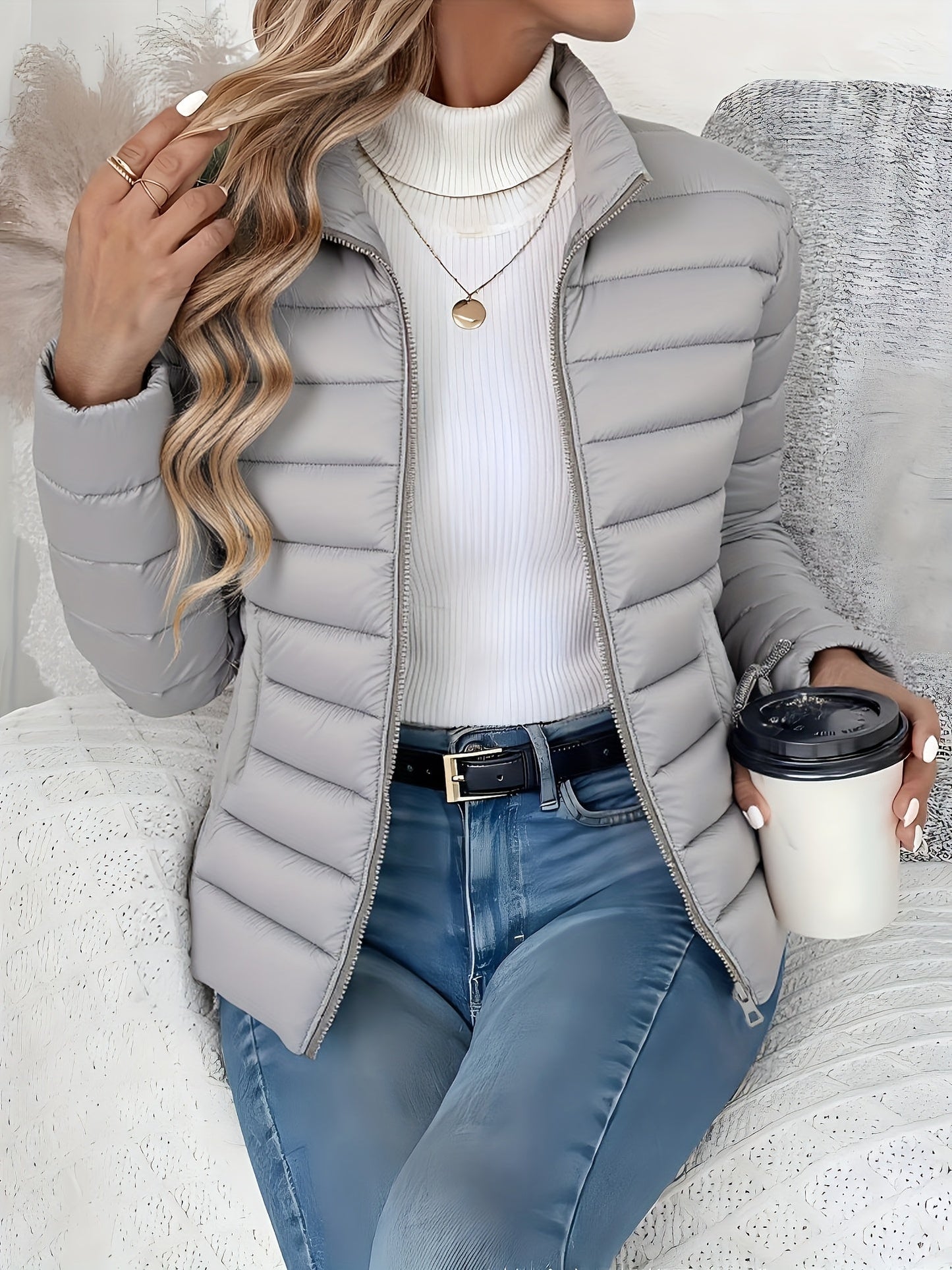 Classic Vintage Coat with a Flattering Fit