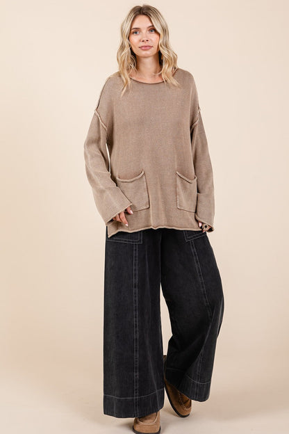 Vintage Inspired Pullover with a Contemporary Edge