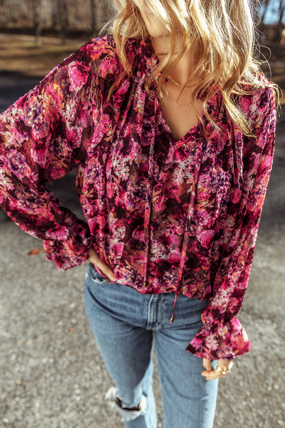 Vintage Inspired Blouse with a Contemporary Edge