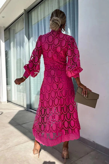 A Vintage Style Dress with Delicate Timeless Details