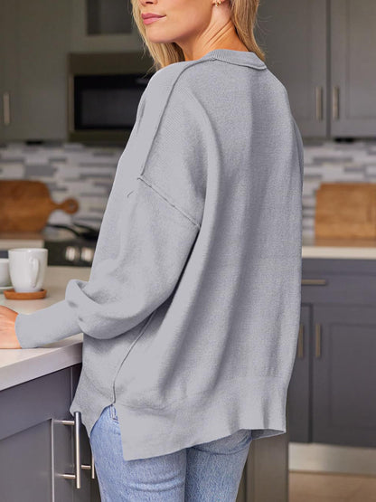 Well Tailored Sweater with a Graceful Silhouette