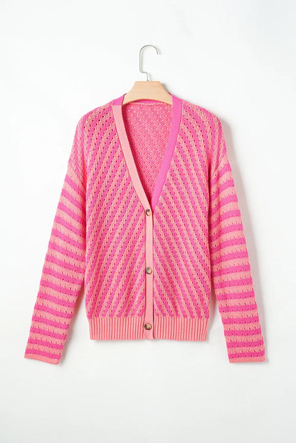 Well Tailored Cardigan with a Graceful Silhouette