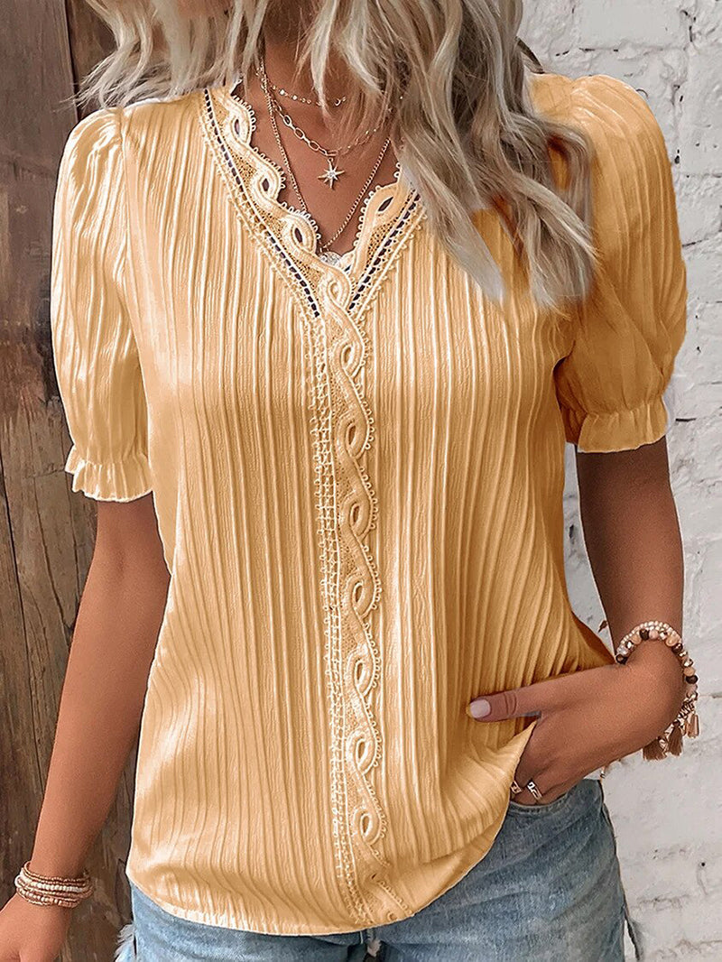Vintage Inspired Blouse with a Contemporary Edge