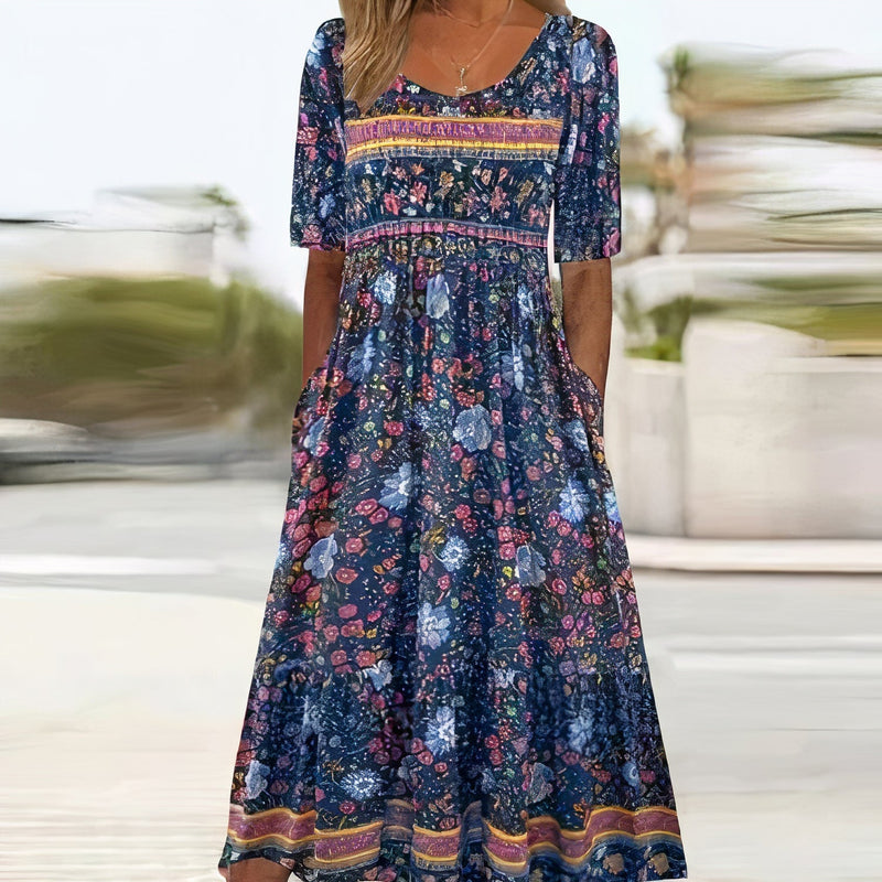 Classic Vintage Dress with a Flattering Fit