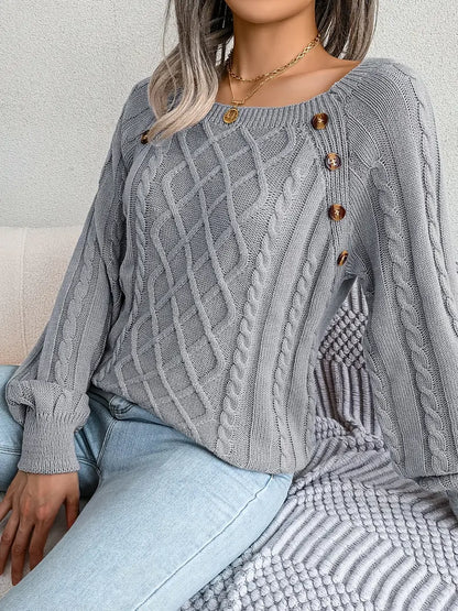 Vintage Inspired Sweater with a Contemporary Edge