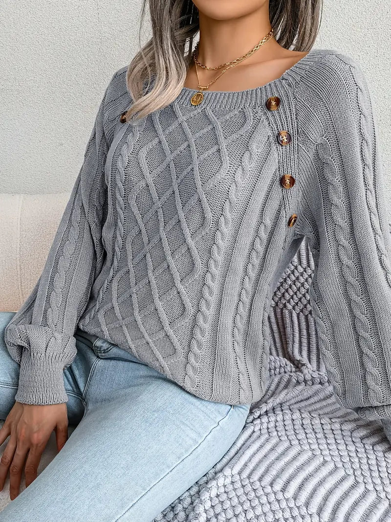 Gracefully Styled Pullover for Any Occasion
