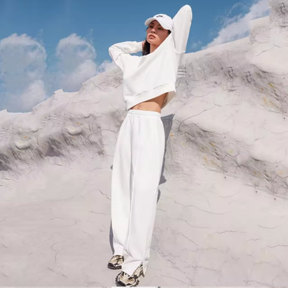 Nayla® | Casual two piece knitted sweater set