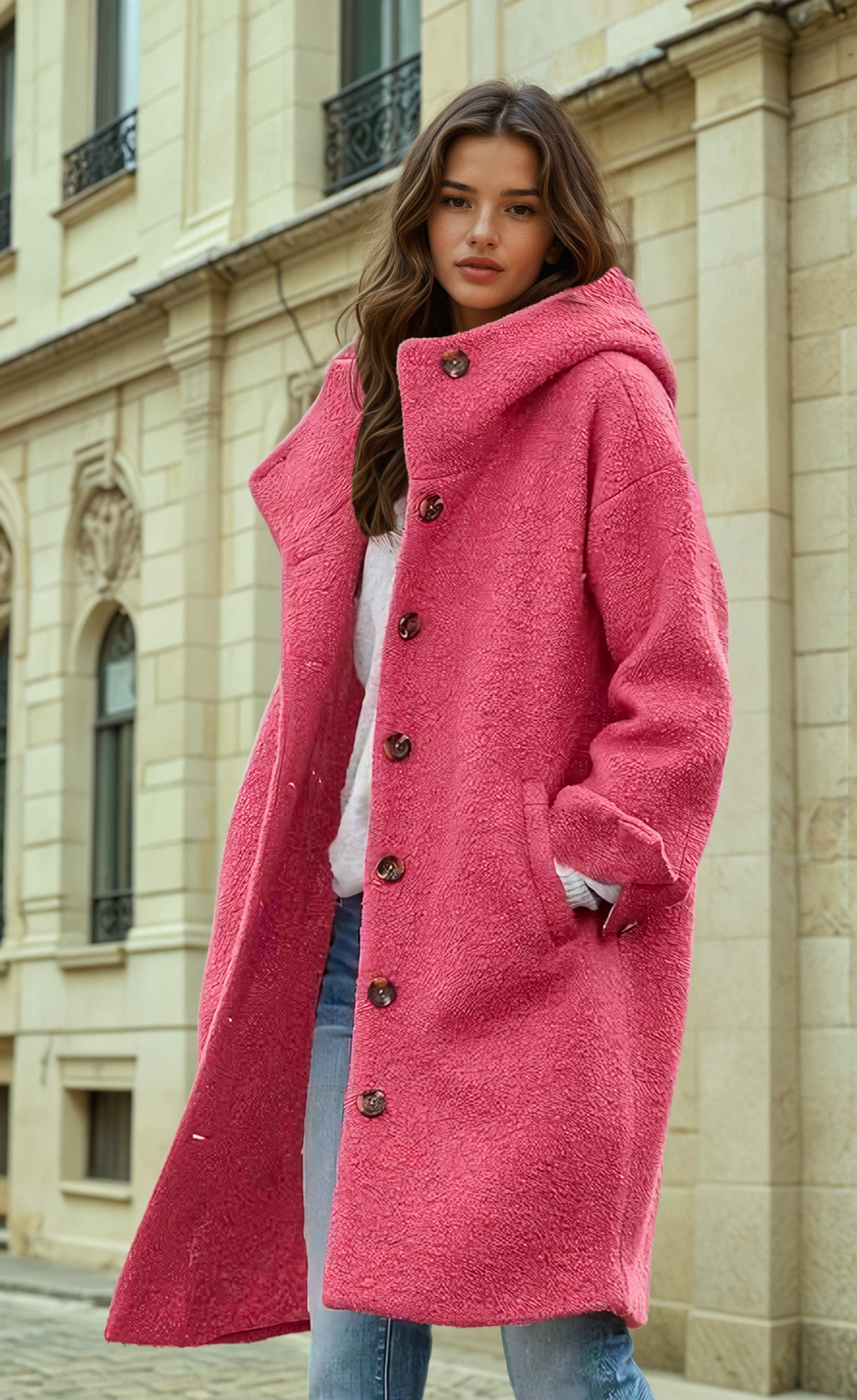 Well Tailored Coat with a Graceful Silhouette