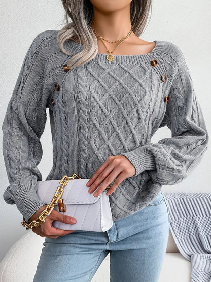 Vintage Inspired Sweater with a Contemporary Edge