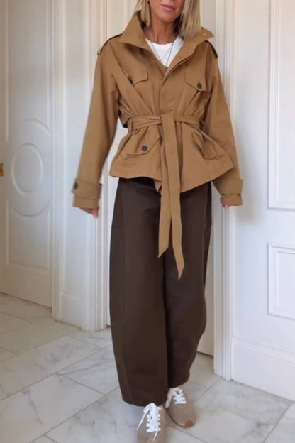 A Vintage Style Coat with Delicate Timeless Details