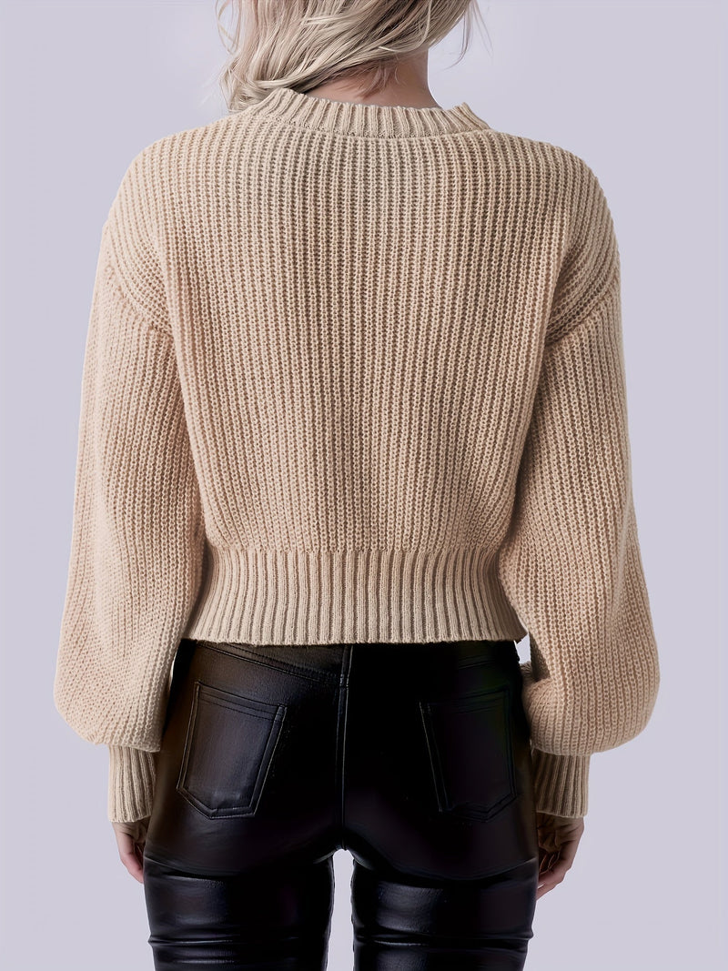 Polished Sweater with an Effortless Classic Look