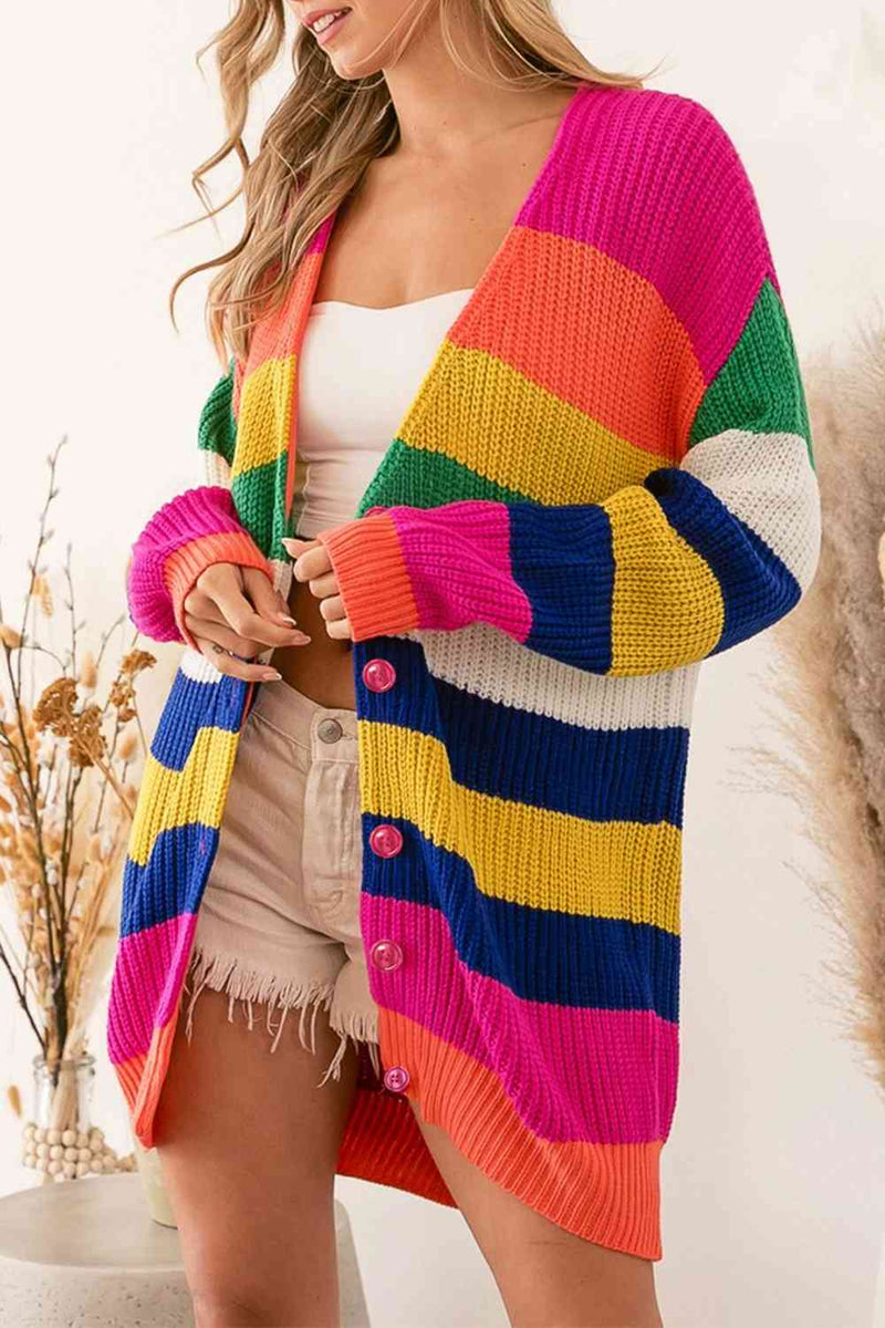 Classic Vintage Cardigan with a Flattering Fit