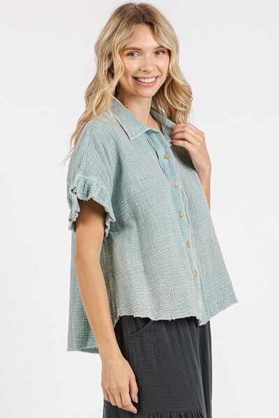 A Vintage Style Shirt with Delicate Timeless Details