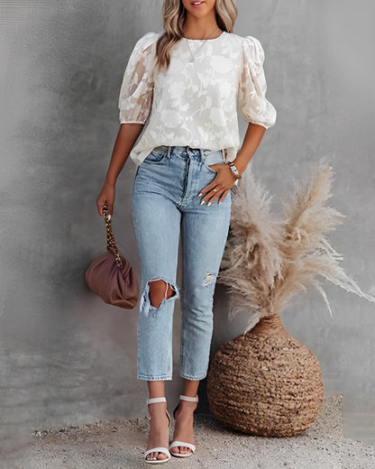 A Vintage Style Shirt with Delicate Timeless Details