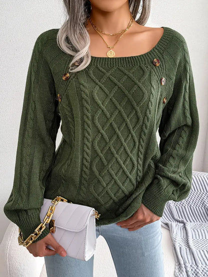 Vintage Inspired Sweater with a Contemporary Edge