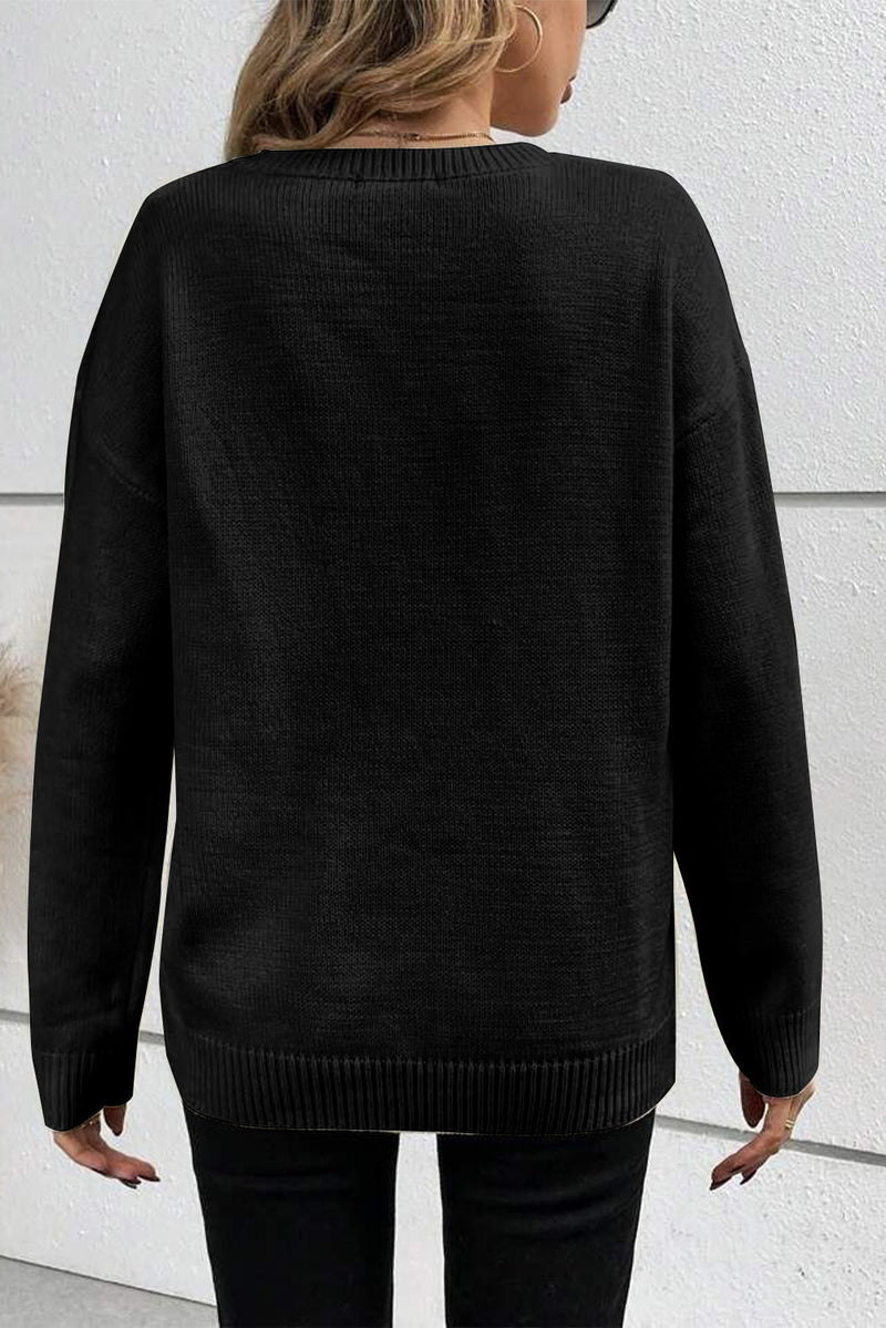 Vintage Inspired Sweater with a Contemporary Edge