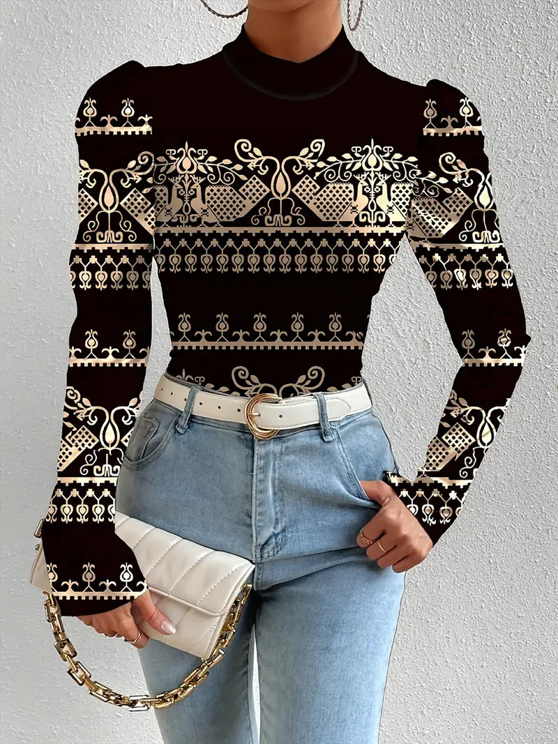 Beautifully Balanced Blouse with Timeless Character