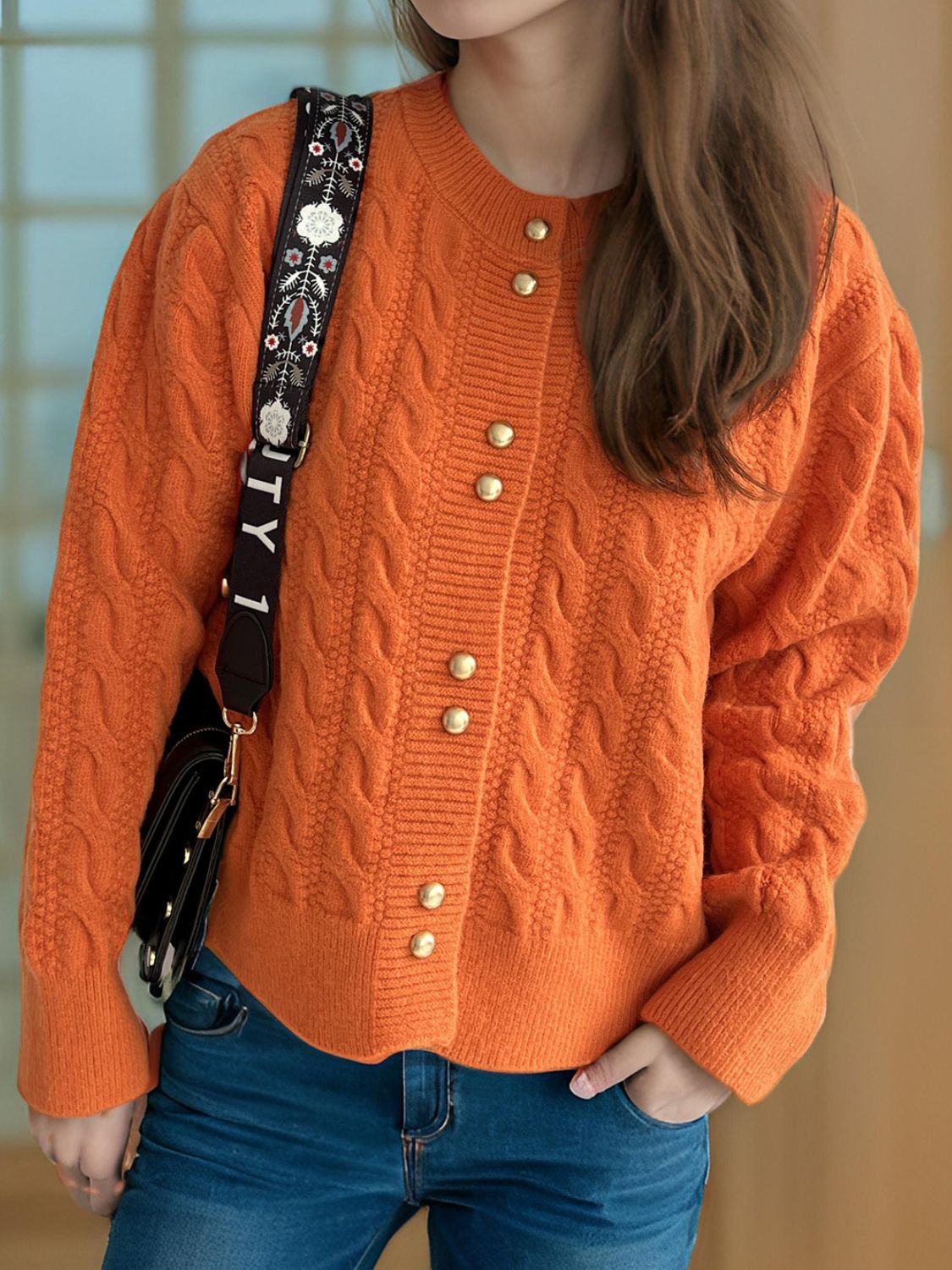 Sophisticated Cardigan with a Clean Classic Look