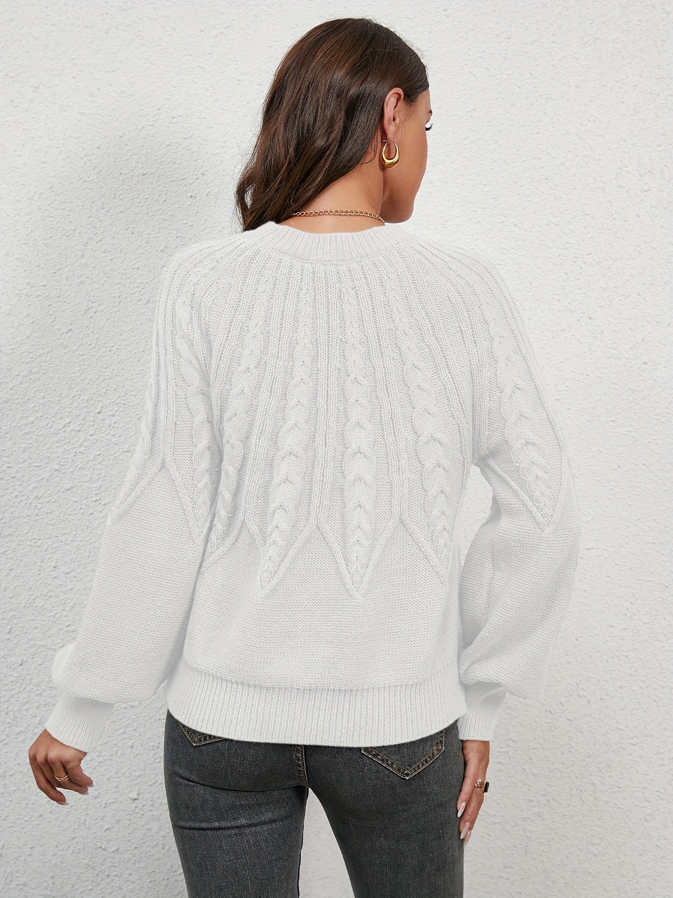 A Vintage Style Sweater with Delicate Timeless Details