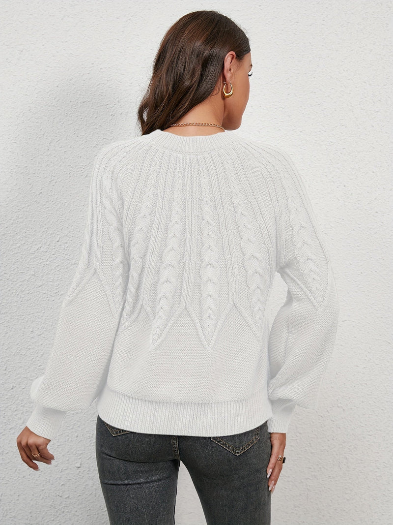 A Vintage Style Sweater with Delicate Timeless Details