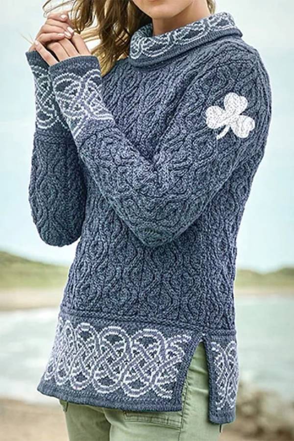Beautifully Finished Sweater in a Timeless Design