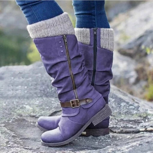 Chic Orthopedic Boots with Unique Design