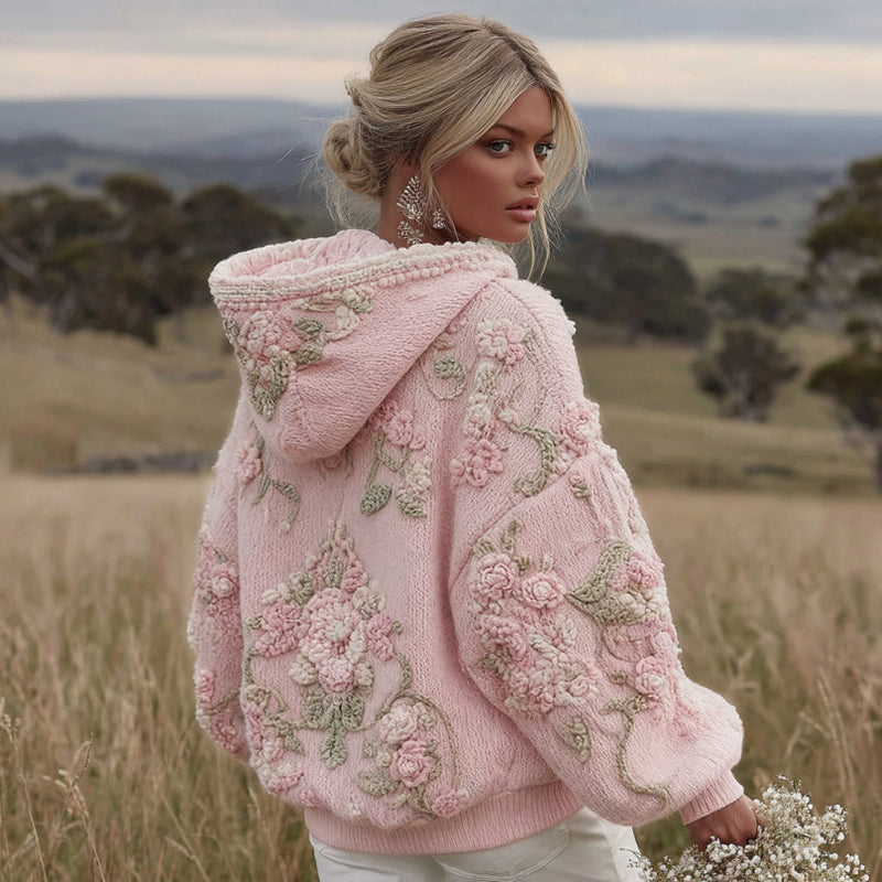 Sulokkaasti suunniteltu Villapaita