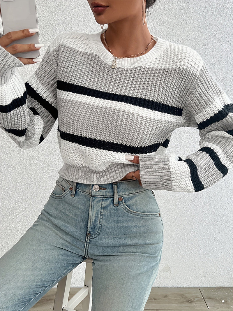 Beautifully Finished Sweater in a Timeless Design