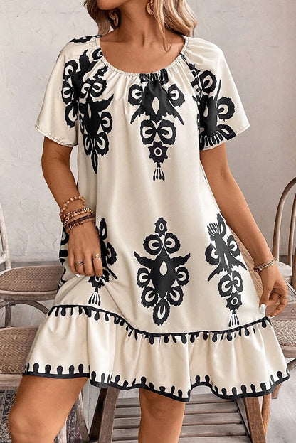 A Vintage Style Dress with Delicate Timeless Details
