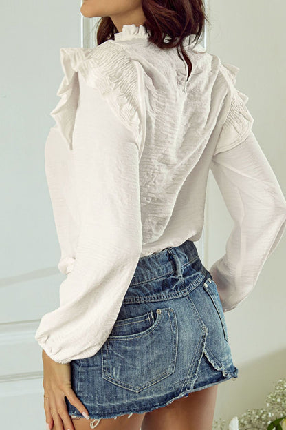 Beautifully Finished Blouse in a Timeless Design