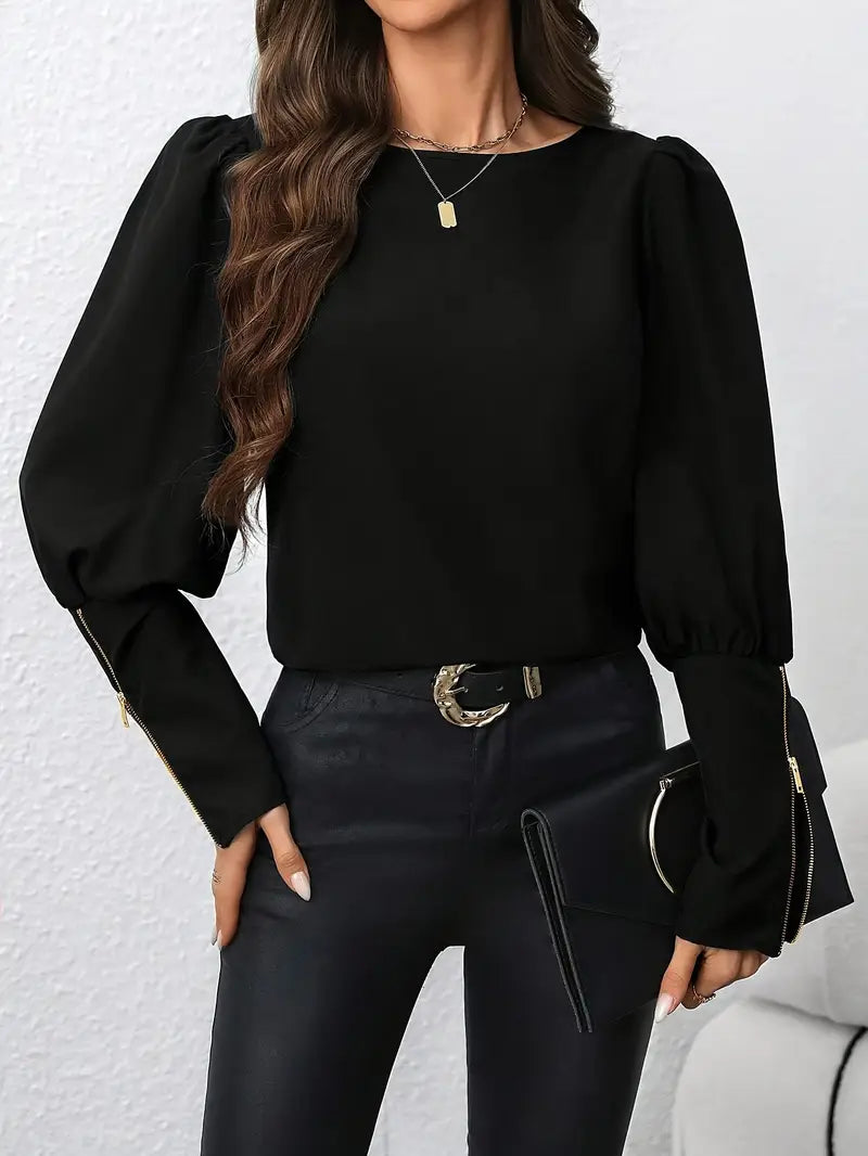 Beautifully Finished Blouse in a Timeless Design