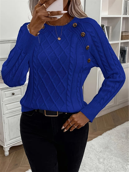 Klassisesti suunniteltu Villapaita