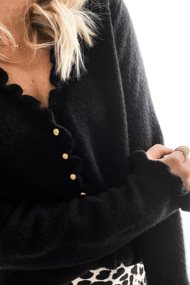 Vintage Inspired Sweater with a Contemporary Edge