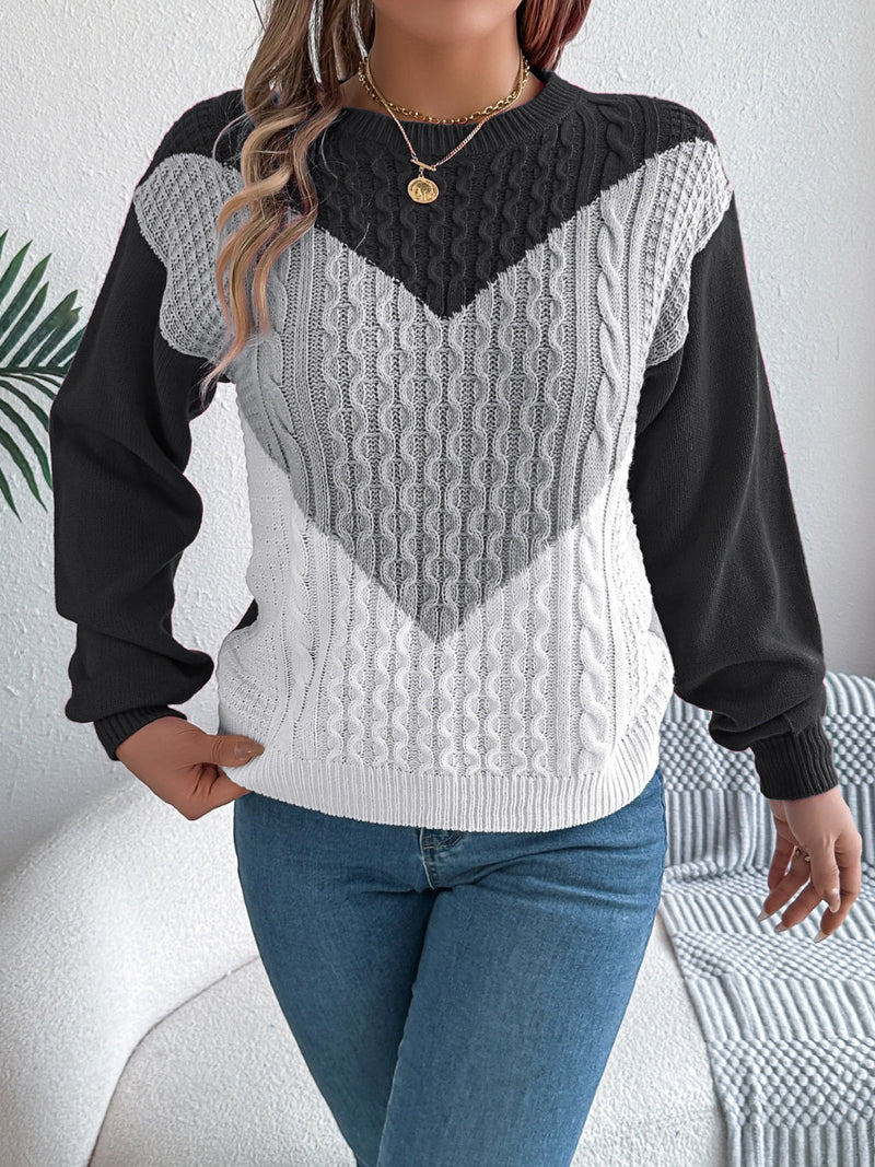 Classic Vintage Sweater with a Flattering Fit
