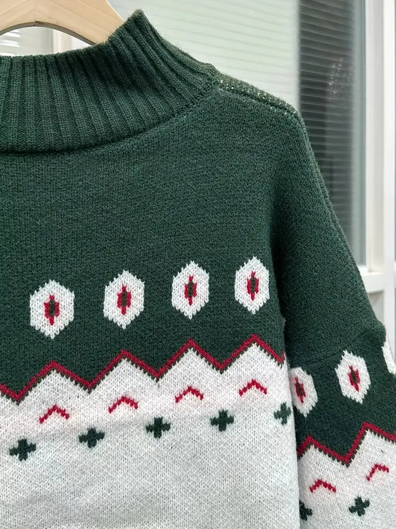 Vintage Inspired Sweater with a Contemporary Edge