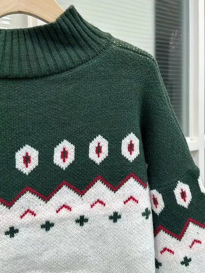 Vintage Inspired Sweater with a Contemporary Edge