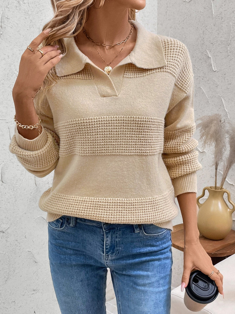 Well Tailored Sweater with a Graceful Silhouette