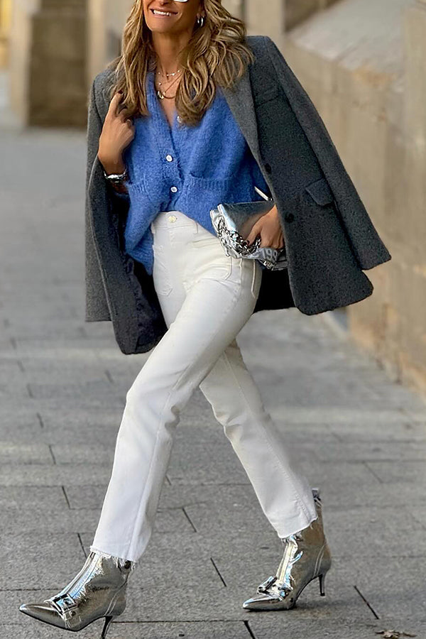 Classic Vintage Cardigan with a Flattering Fit