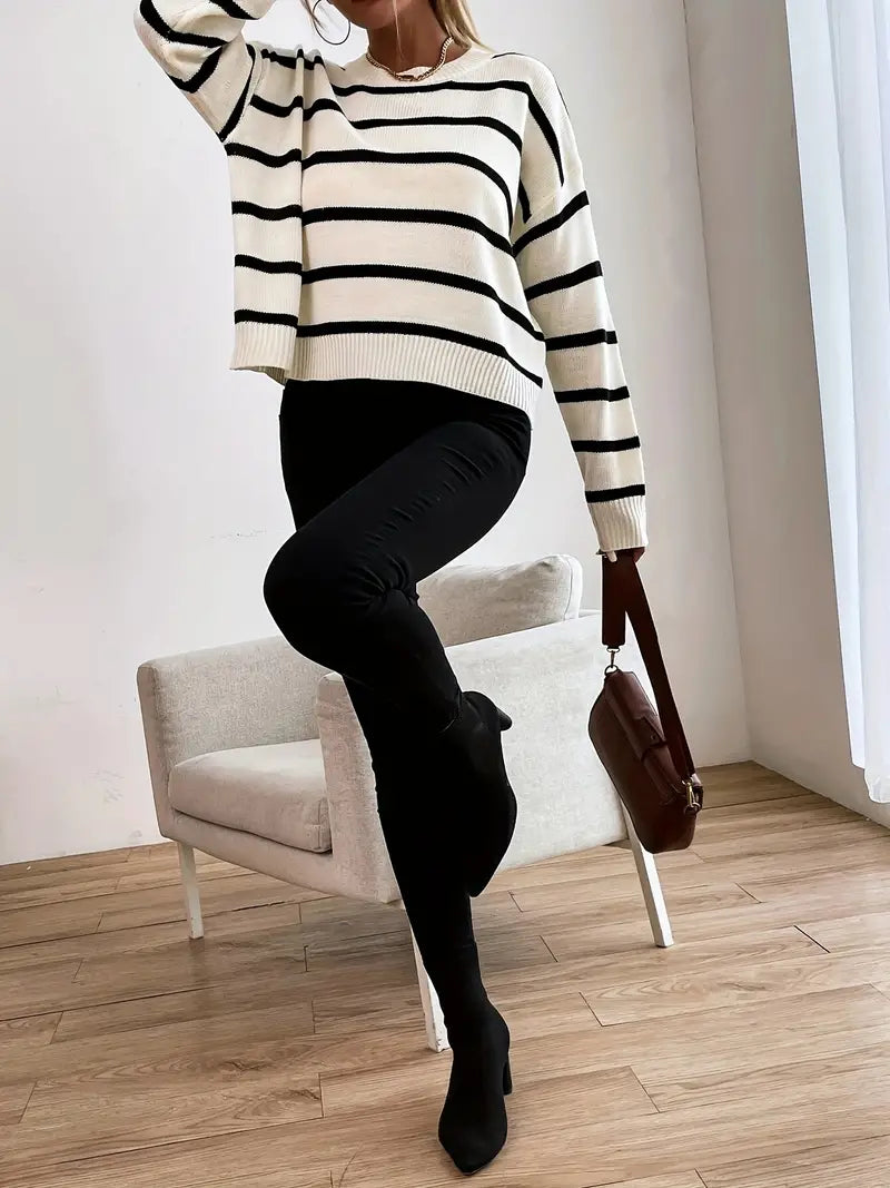 Polished Sweater with an Effortless Classic Look