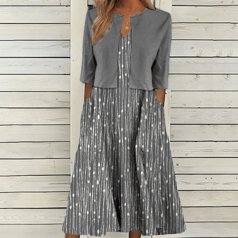 Elegantly Styled Dress for Everyday Wear