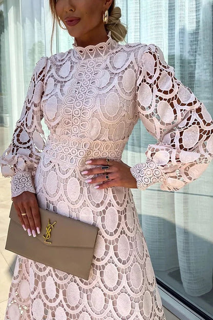 A Vintage Style Dress with Delicate Timeless Details